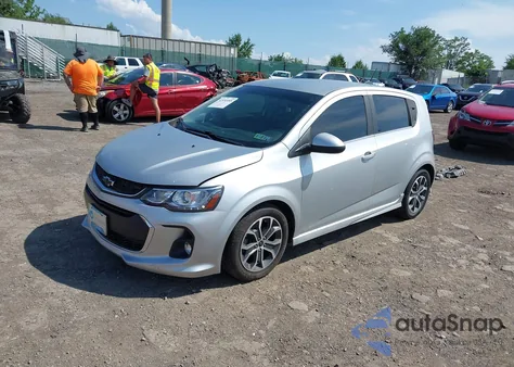 2020 Chevrolet Sonic Fwd Lt 5-Door from USA, damaged, VIN 1G1JD6SB2L4103288